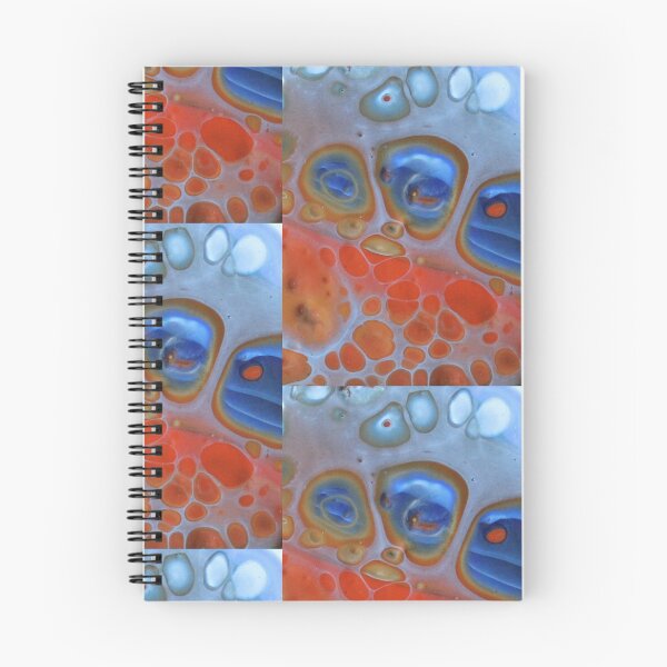 Item preview, Poured painting with many cells designed and sold by themuseinspired.