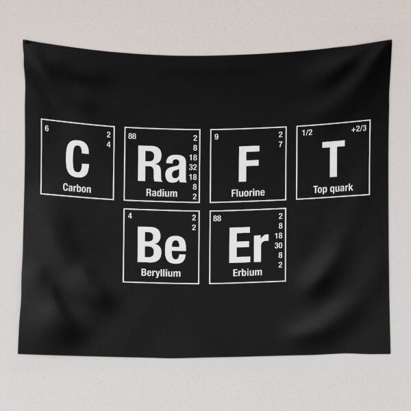 Item preview, Periodic table - Craft Beer designed and sold by Craftaholic.