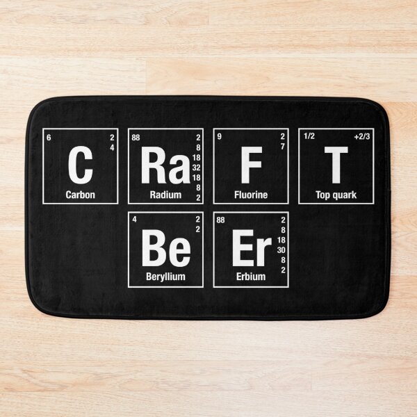 Item preview, Periodic table - Craft Beer designed and sold by Craftaholic.