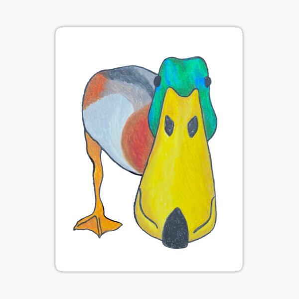 Watt The Duck!? Sticker