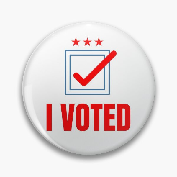 Item preview, I VOTED designed and sold by SvBDesigns.