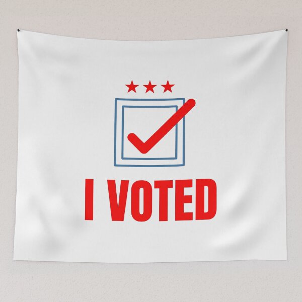Item preview, I VOTED designed and sold by SvBDesigns.