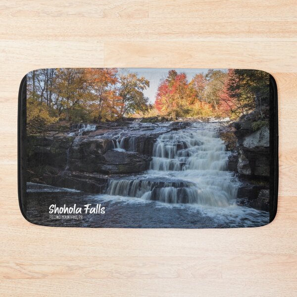Item preview, Shohola Falls in the Pocono Mountains, PA, at peak fall foliage designed and sold by Rabbitti.