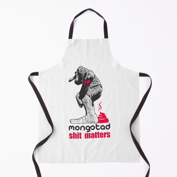 Item preview, Mongstad; Shit Matters; Troll; designed and sold by StickerApe.
