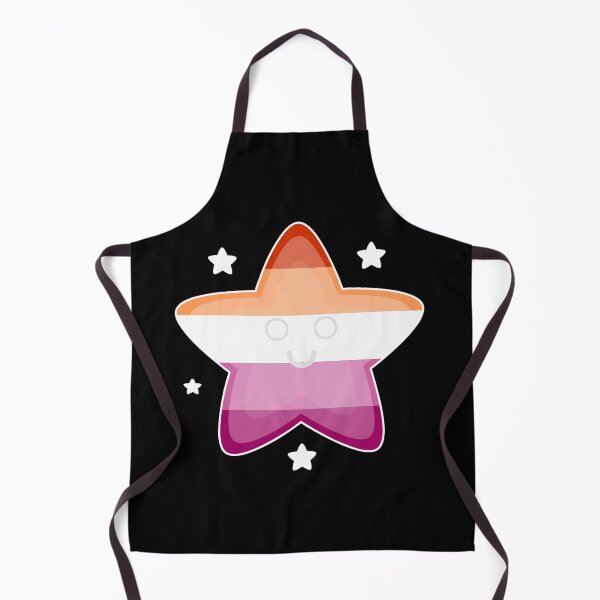 Item preview, Cute Cartoon Lesbian Flag Star designed and sold by QueerShop.