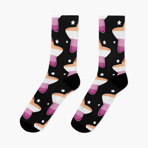 Item preview, Cute Cartoon Lesbian Flag Star designed and sold by QueerShop.