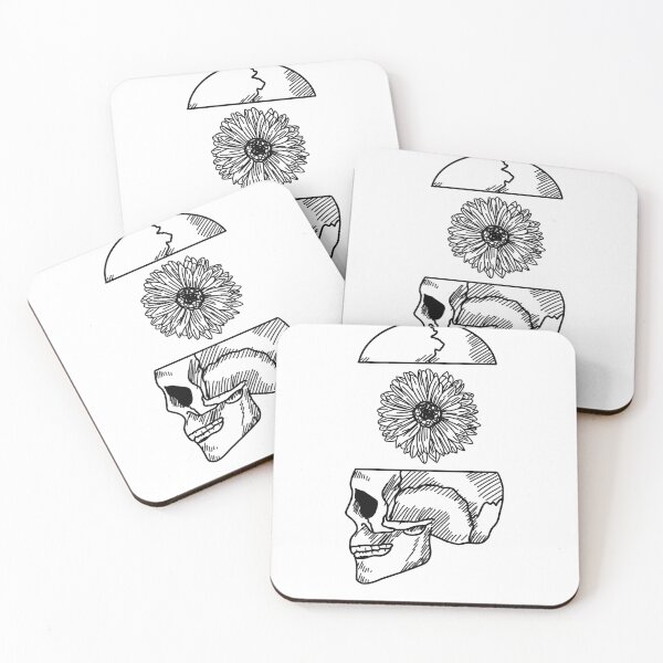 Item preview, Sunflower Skull designed and sold by cpencilgeek.