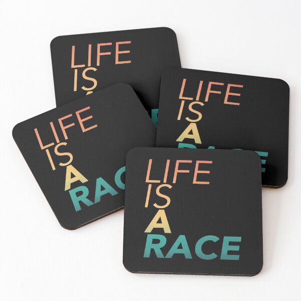 Item preview, Life is a Race - Vintage designed and sold by thilinank.