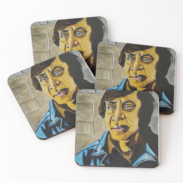 Item preview, No Country For Old Men - "Call It" Anton Chigurh portrait (original) designed and sold by Stag Art Studios.