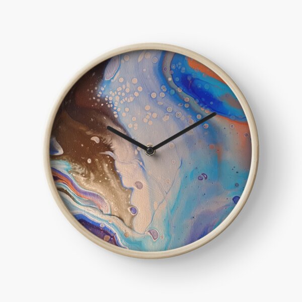 Planète bleue Horloge