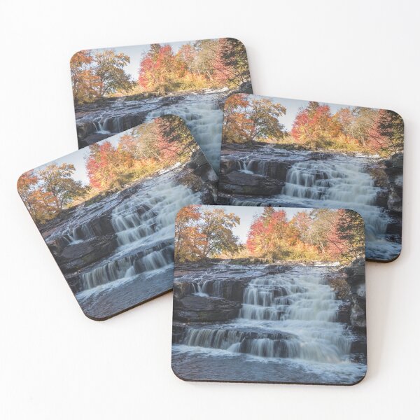 Item preview, Shohola Falls in the Pocono Mountains, PA, at peak fall foliage designed and sold by Rabbitti.