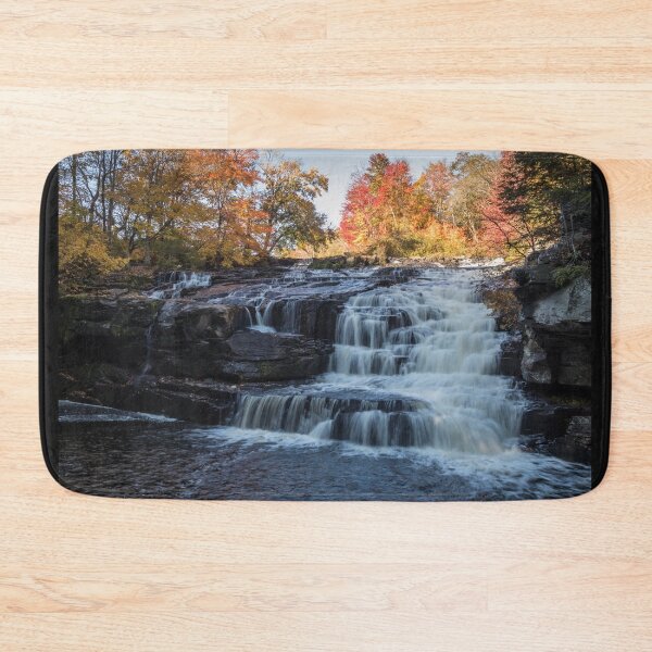 Item preview, Shohola Falls in the Pocono Mountains, PA, at peak fall foliage designed and sold by Rabbitti.