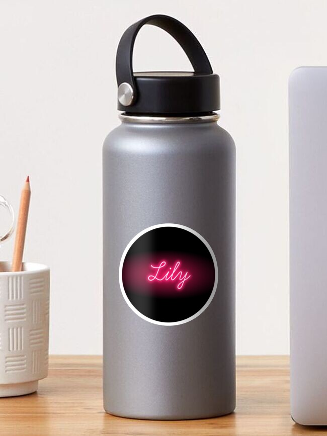 Chinchilla- Bulk Custom Printed Neon Hydration Bottle with