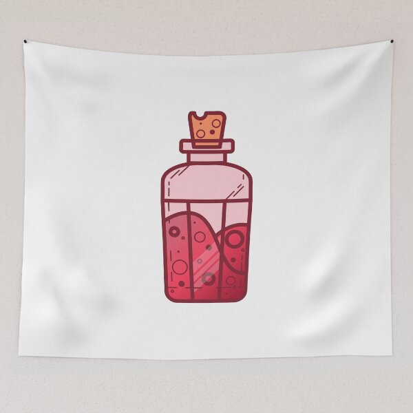 Item preview, Mad Red Alchemy Flask designed and sold by Soulbishop.