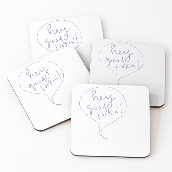 Item preview, Hey good looking speech bubble designed and sold by MarMadeThat.