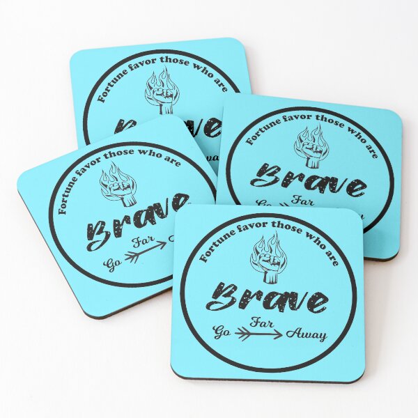 Item preview, Fortune favors those who are brave designed and sold by YourStyleB.