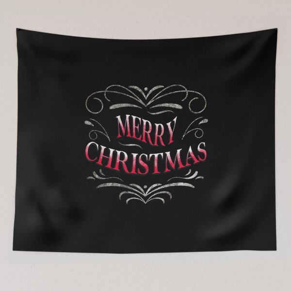 Item preview, Vintage Decorative Red White Chalk Merry Christmas Sign designed and sold by MFGB-Creations.