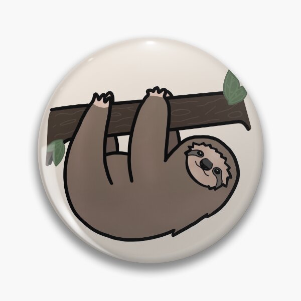 Item preview, Sloth on a tree designed and sold by lojains.