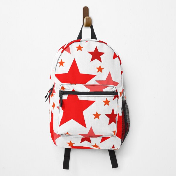 Item preview, Red Stars (White) designed and sold by Cosmic Cutenesss.