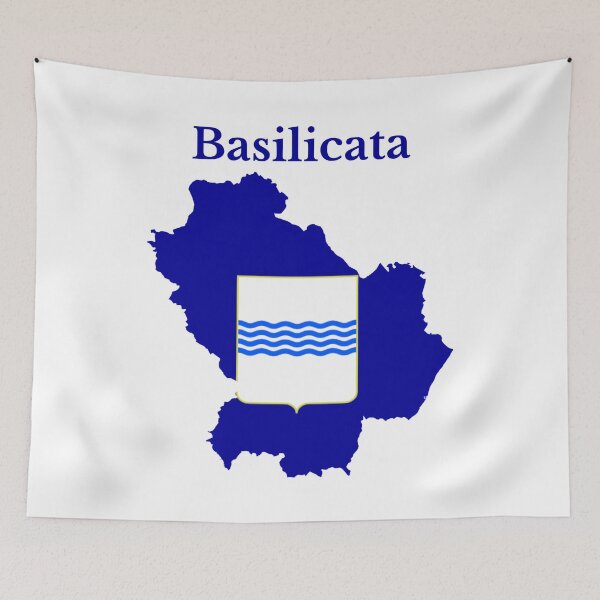 Item preview, Basilicata Map Flag, Italy, Italian Region. designed and sold by marosharaf.