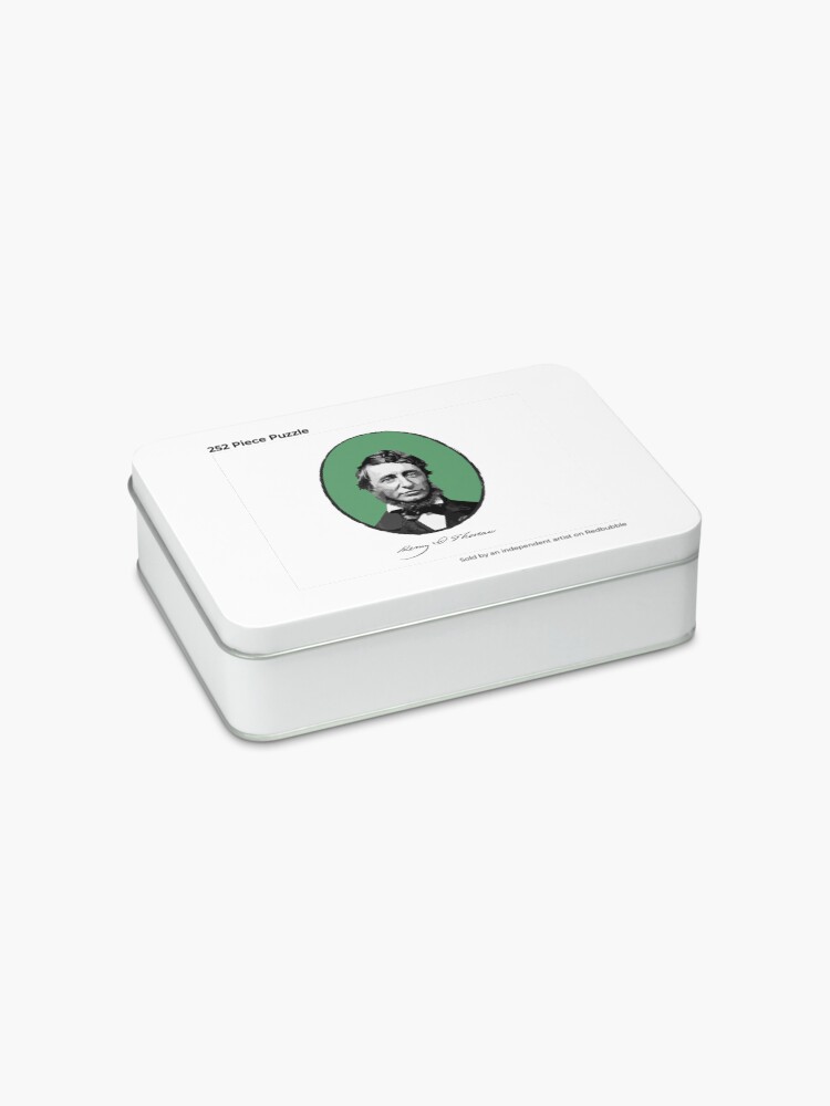Alternate view of Henry David Thoreau Jigsaw Puzzle