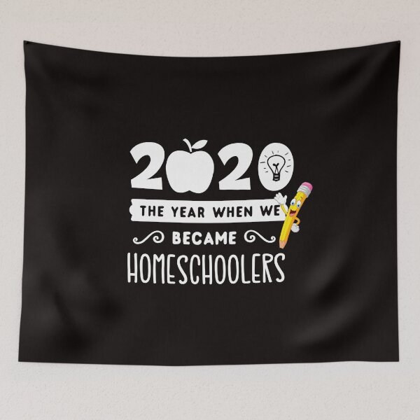 Item preview, 2020 The Year When We Became Homeschoolers designed and sold by cutitoutsir.