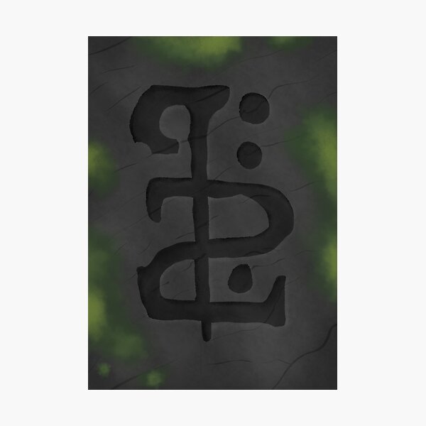Journey Rune Photographic Print