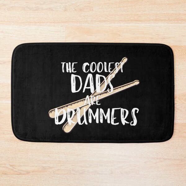 Item preview, The Coolest Dads are Drummers designed and sold by MixedBagMerch.