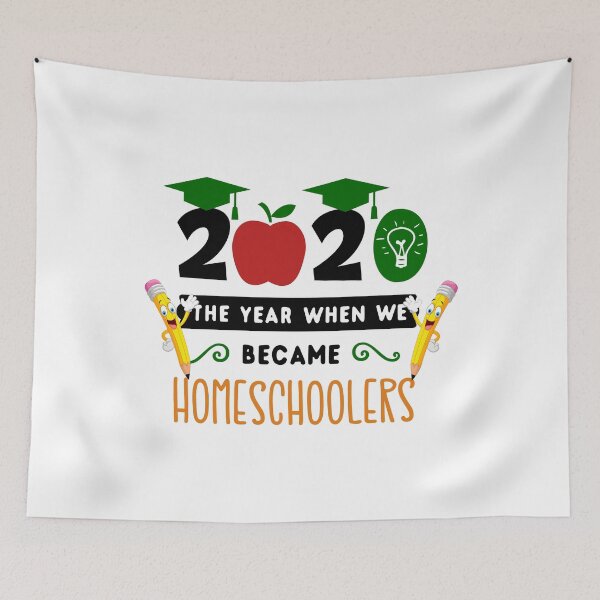 Item preview, 2020 The Year When We Became Homeschoolers designed and sold by cutitoutsir.