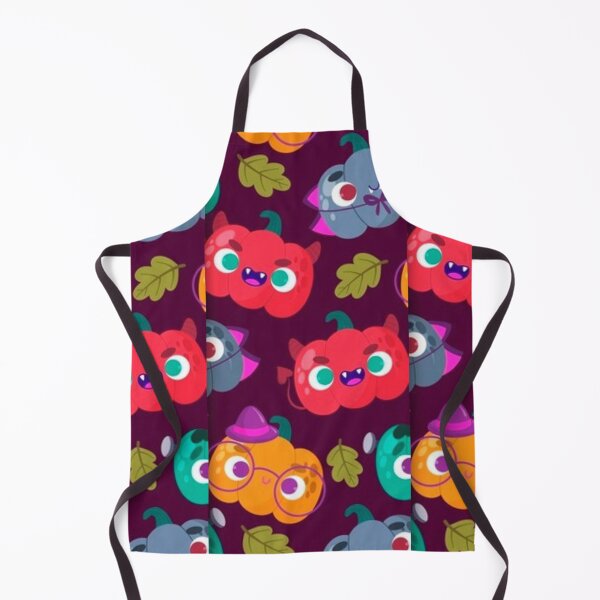 Item preview, Pumpkin monsters, magenta, Orange, red, blue, cute Halloween watercolor pattern, boo, witch, candy, bat, witch hat, pumpkin, latest Halloween bestselling, trending designed and sold by August-E.