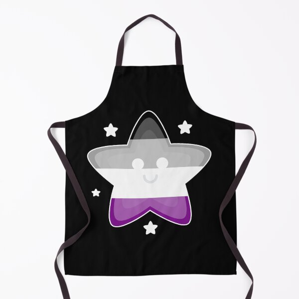 Item preview, Cute Cartoon Ace Flag Star designed and sold by QueerShop.