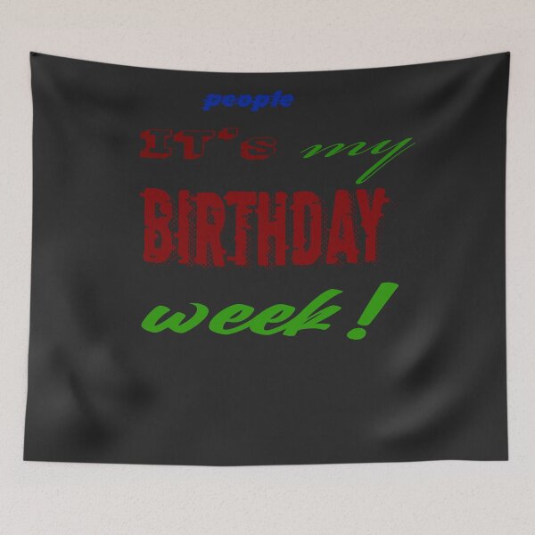 Item preview, It's my birthday week! T-shirt designed and sold by Yassirkhali.