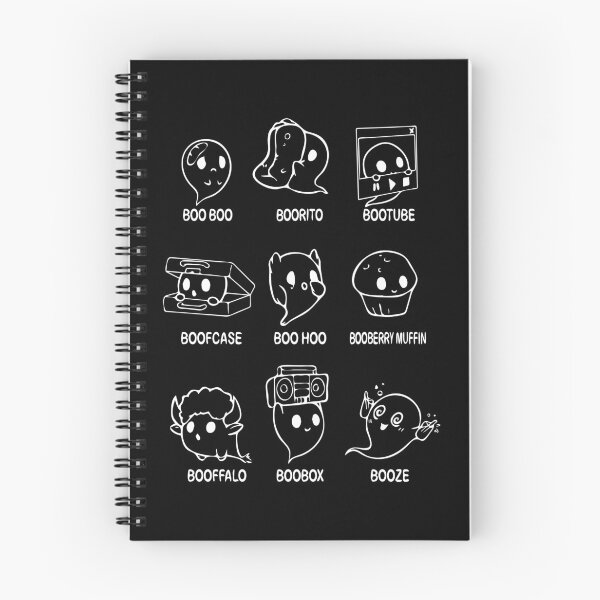 Item preview, TYPES OF BOO IN WHITE designed and sold by CHVRDesing.