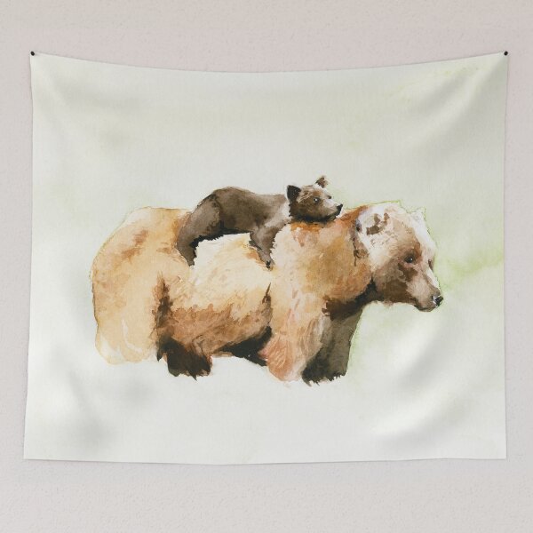 Item preview, Grizzly Bear Back Baby designed and sold by aleeshaburke.