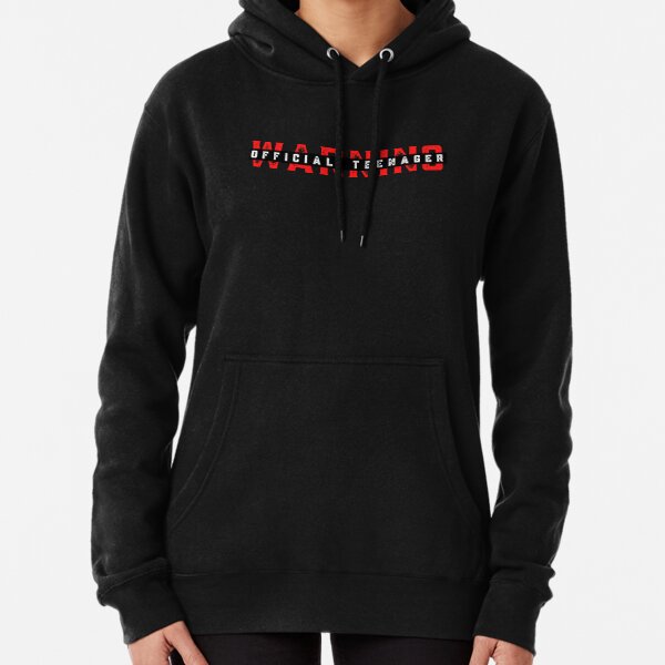 Warning Official Teenager 13th Birthday Gift T-Shirt Pullover Hoodie