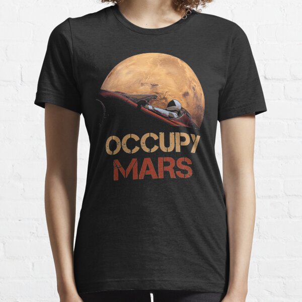 t shirt occupy mars