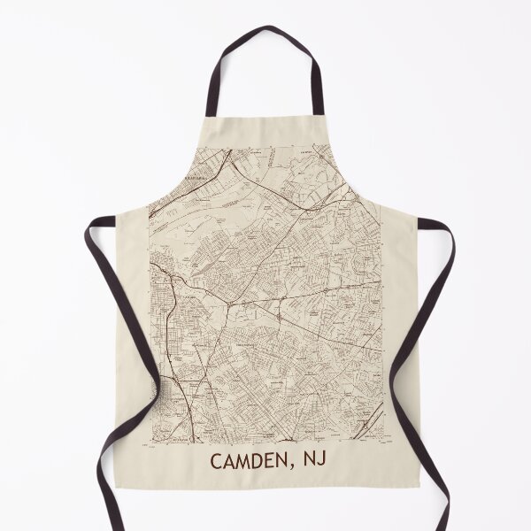Item preview, Camden, NJ Topographical Map Vintage designed and sold by PGHPhotoCo.