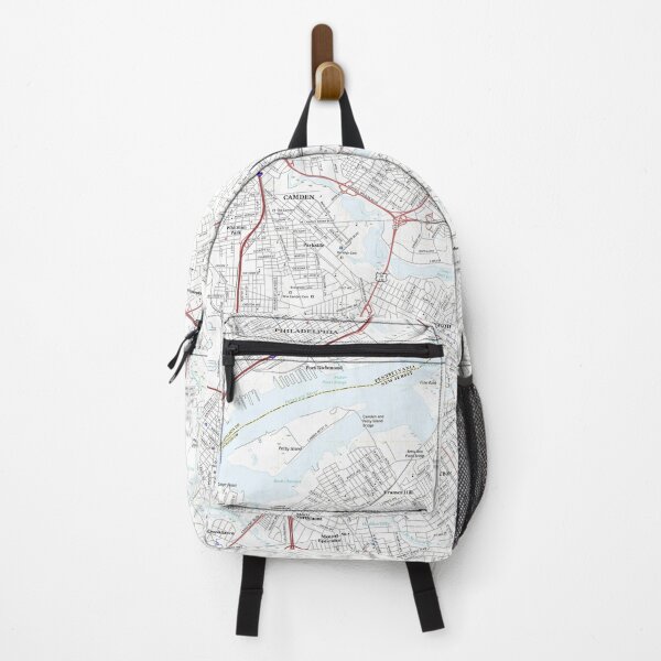 Item preview, Camden, NJ Topographical Map Clean designed and sold by PGHPhotoCo.