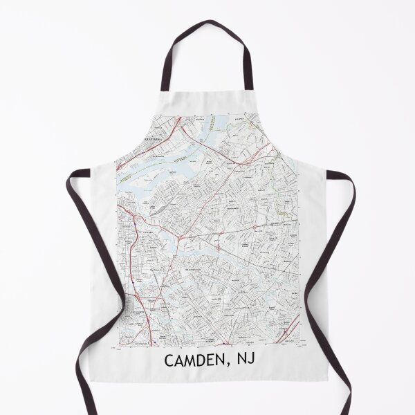 Item preview, Camden, NJ Topographical Map Clean designed and sold by PGHPhotoCo.