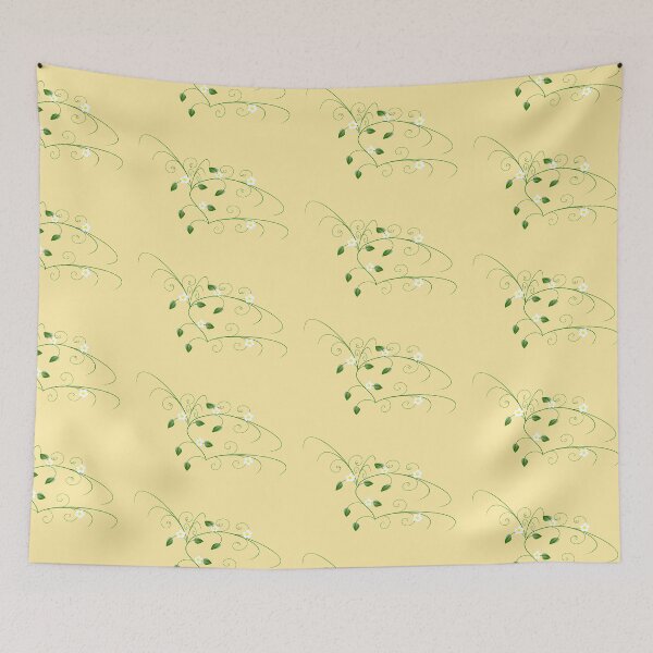 Aperçu de l'œuvre feuilles fleurs créée et vendue par miaterinka.