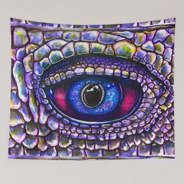 Item preview, The  Dragon of the Jungle with Blue eye designed and sold by Lynn Harriet.