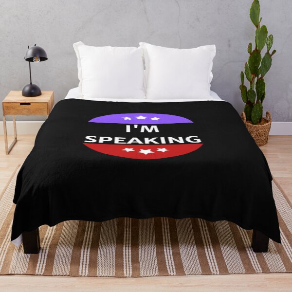 Item preview, I'M SPEAKING HARRIS KAMALA DEBATE QUOTE T-SHIRT designed and sold by farhatkhanfir.