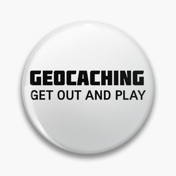 Item preview, Geocaching get out and play / geocache /  treasure hunting / Geocacher gift designed and sold by portrait4you.