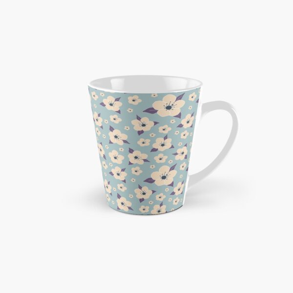 Blue Blossom Tall Mug