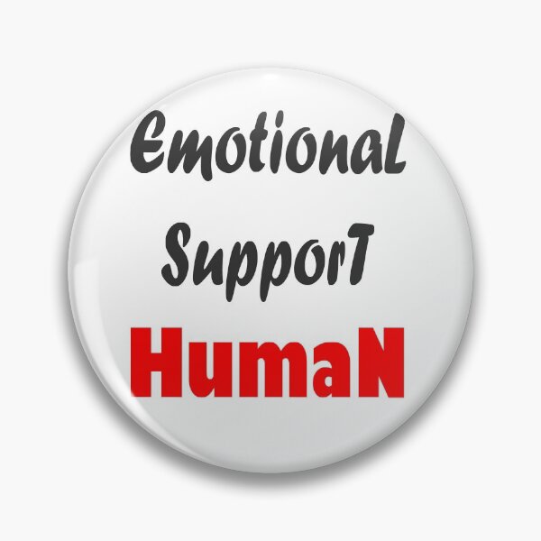 Item preview, emotional support human designed and sold by TINASTORESHOPE.