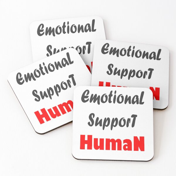 Item preview, emotional support human designed and sold by TINASTORESHOPE.