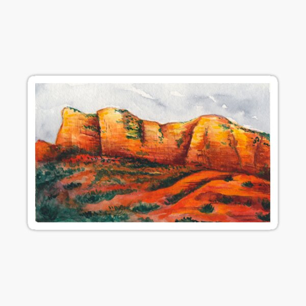 Sedona Arizona Landscape Sticker