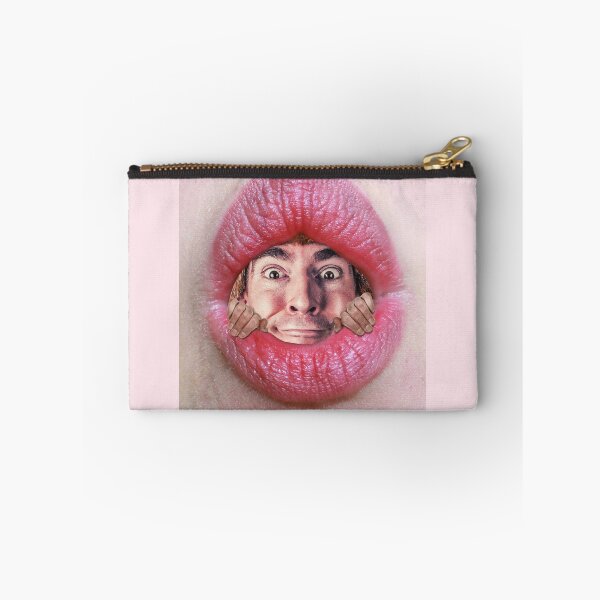 Item preview, Pink Lipstick Face Mask - Funny Coronavirus Face Masks designed and sold by ravishdesigns.