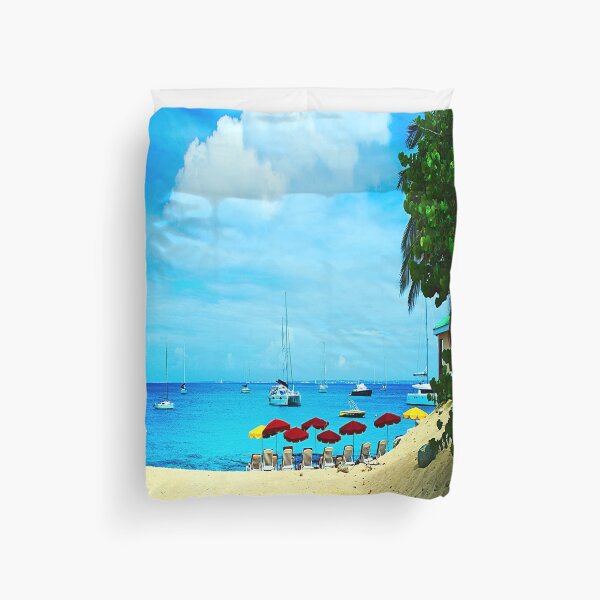 Item preview, Caribbean beach to relax designed and sold by frankuffmann.