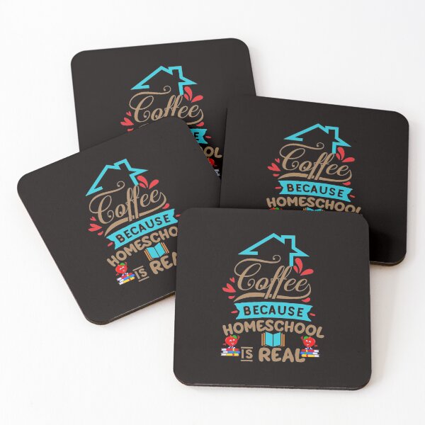 Item preview, Coffee Because Homeschool Is Real designed and sold by cutitoutsir.